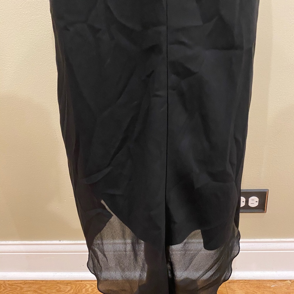 Be Smart Cocktail Cowl Neck Midi Dress Junior 3/4 - Picture 3 of 6